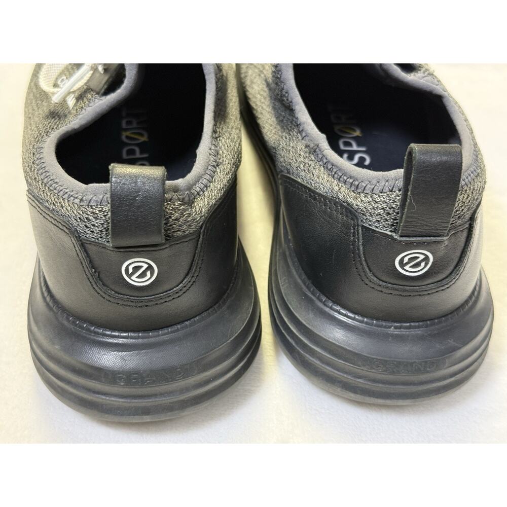Cole Haan Grand Sport Journey Knit Sneakers Men’s Sz 10 Charcoal Black Lace Up - Picture 5 of 9